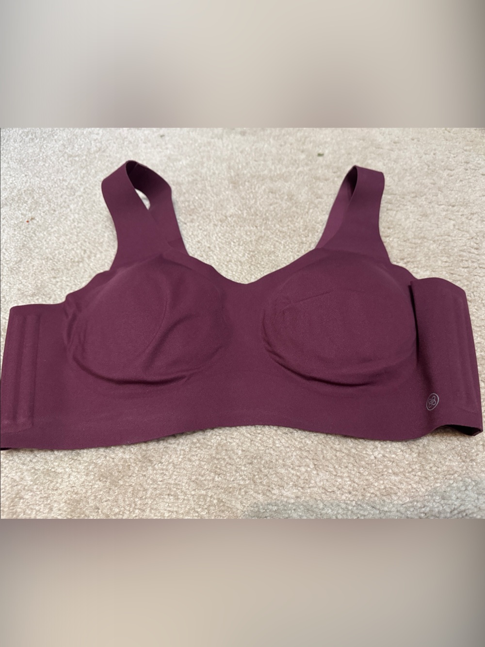 Wireless Comfort Bra in Plum Wine